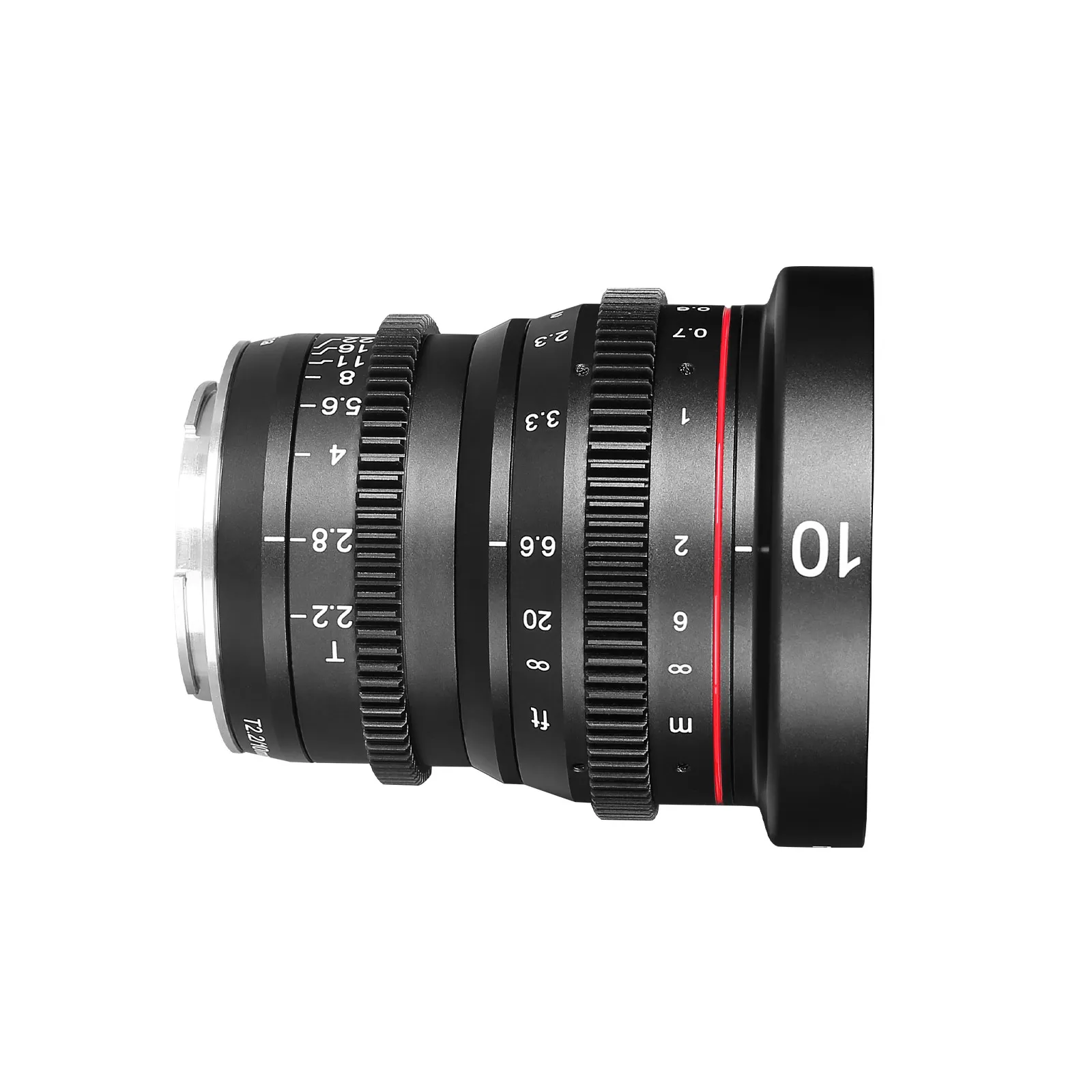 Meike 10mm T2.2 Large Aperture Manual Focus Low Distortion APS-C S35 Format Mini