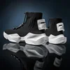 Socks Sneakers Men Knit Upper Breathable Sport Shoes Sock Boots Mans Shoes High Top Running Shoes for Men Zapatillas De Deporte 4
