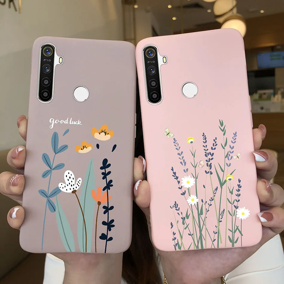 Cute Soft Matte Bumper Back Cover Phone Case