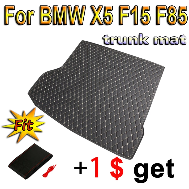 

Кожаный коврик для багажника автомобиля для BMW X5 F15 F85 2014-2018 5-местный подкладка для груза аксессуары
