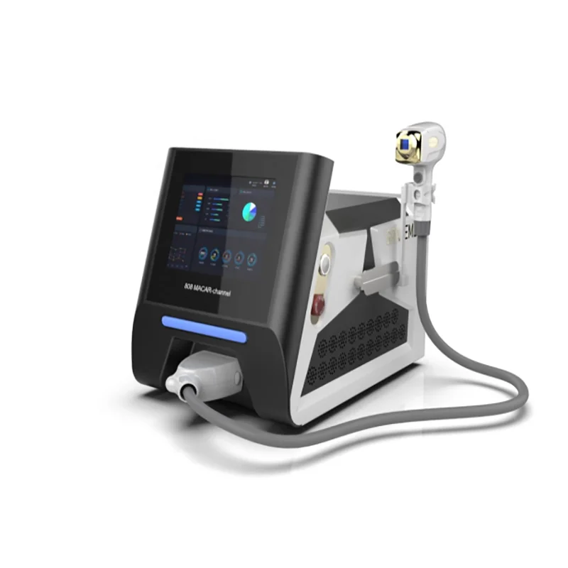 

Triple Wavelength 808 Diode Laser Hair Removal Machine 20000000 Flashes Professional DEU Bars 755Nm 808Nm 1064Nm