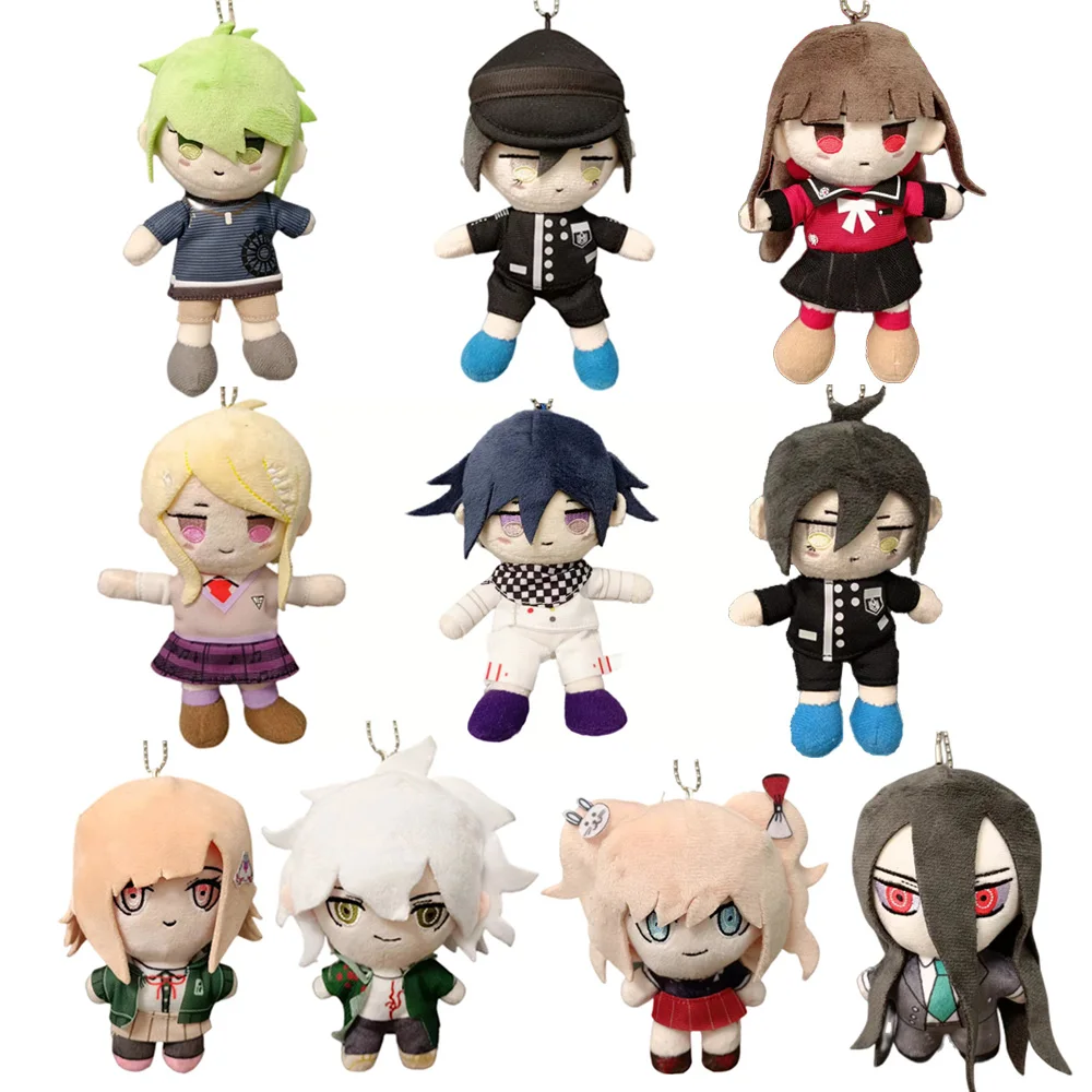11 Style 15cm Anime Plush Doll Keyring Danganronpa V3 Dangan