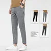 New Checkered Fashion Europe and the United States Style Men's Pants Business Casual Travel Slim Pants Comfortable and Versatile 1
