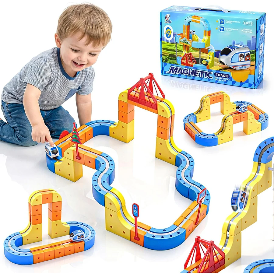 Tren De Juguete Electrico Con Pista Luces Para Niños 3 - 8 Años, Niños Tren De Juguete Electrico Con Pista Luces Para Niños 3 - 8 Años, Niños