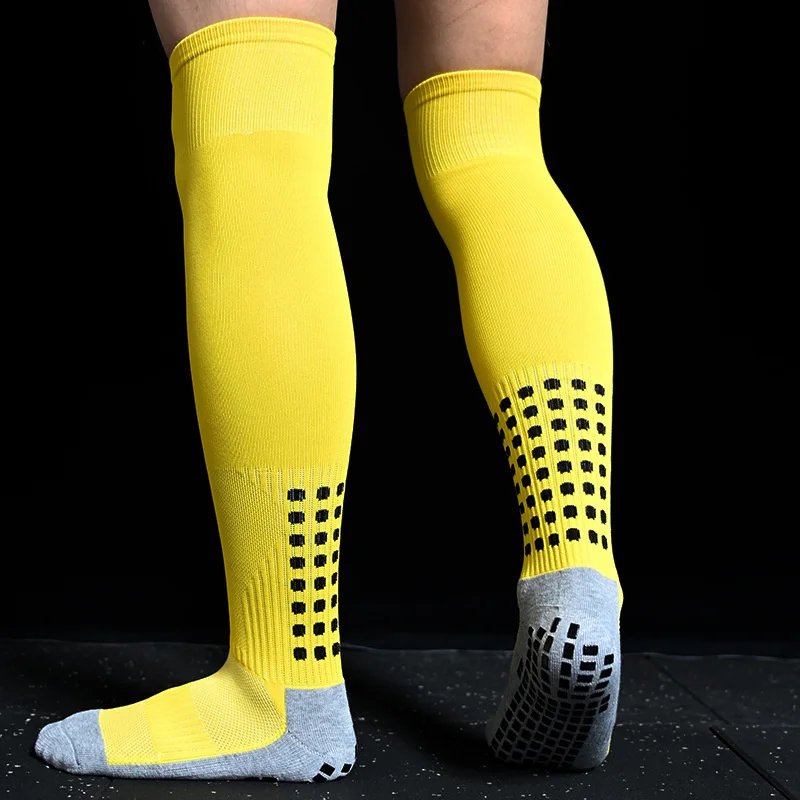 Non Mid SLIP ANTI Slip Calf New Football Socks Soccer Cycling Sports Socks Mens