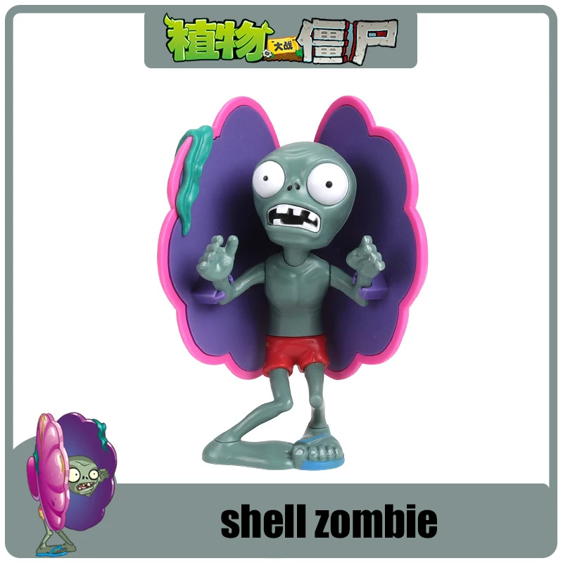 Plants vs Zombies Anime Action Figure Set: Conehead, Buckethead, Crazy Dave & Pirate Zombie Toy Collection