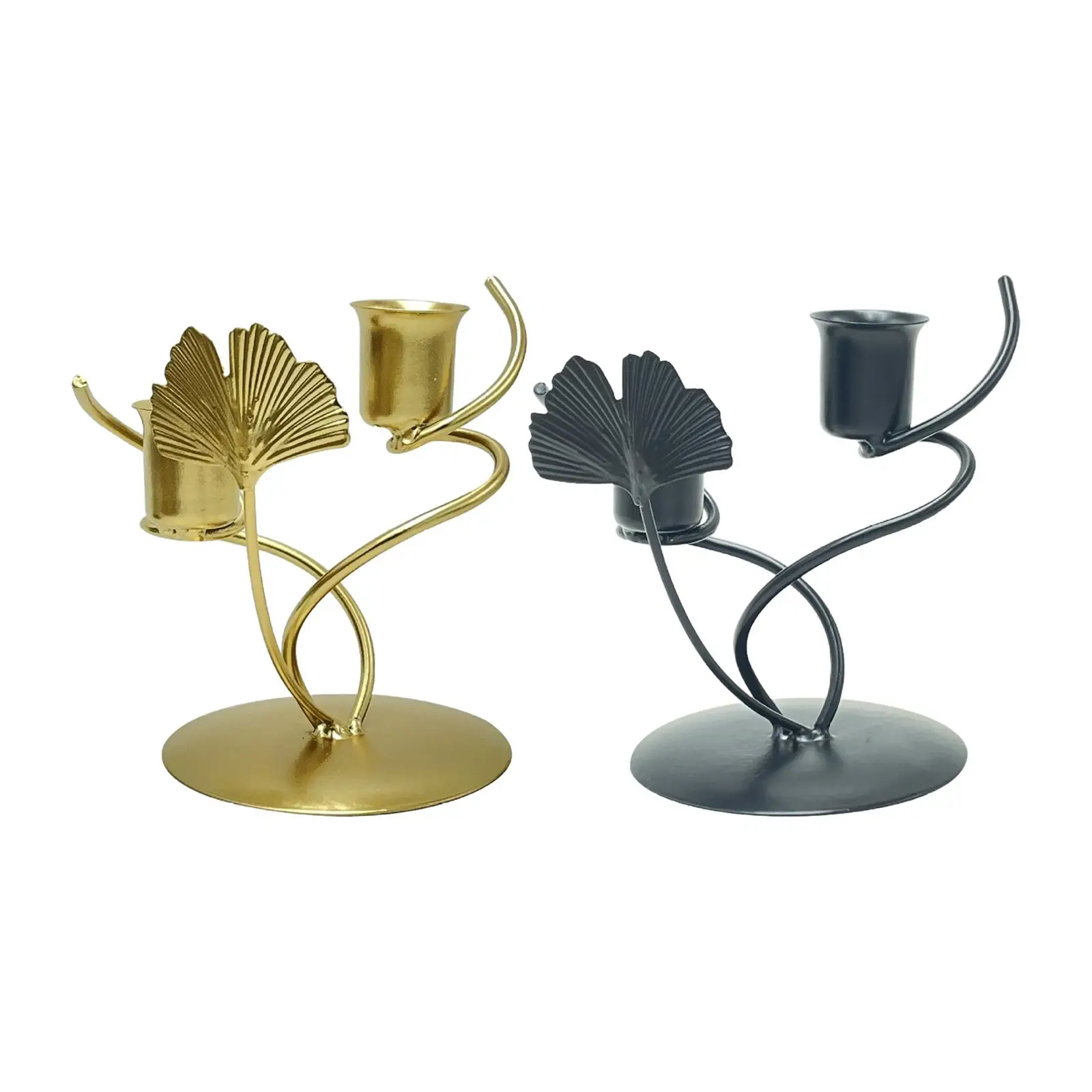 

Candlelight Stand Leaf Candle Holder for Table Decorations Wedding Decor