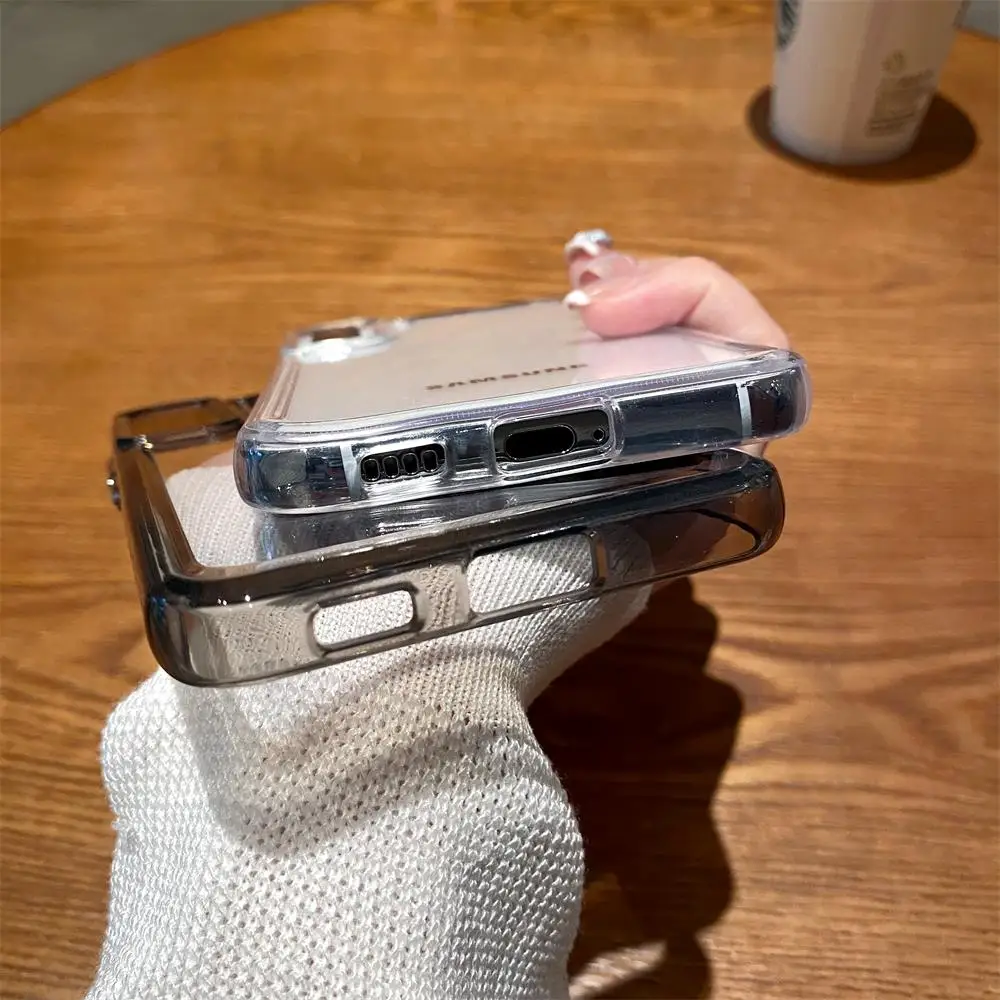 Luxury Transparent Shockproof Crystal Phone Case