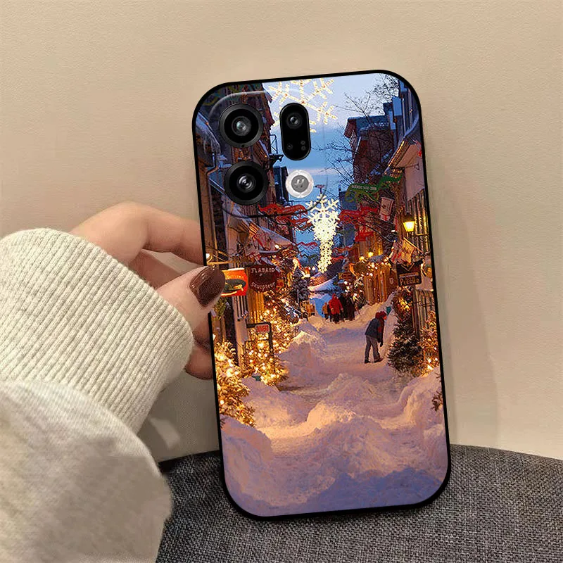 Festive Shockproof Christmas Phone Case - Soft Silicone TPU Cover