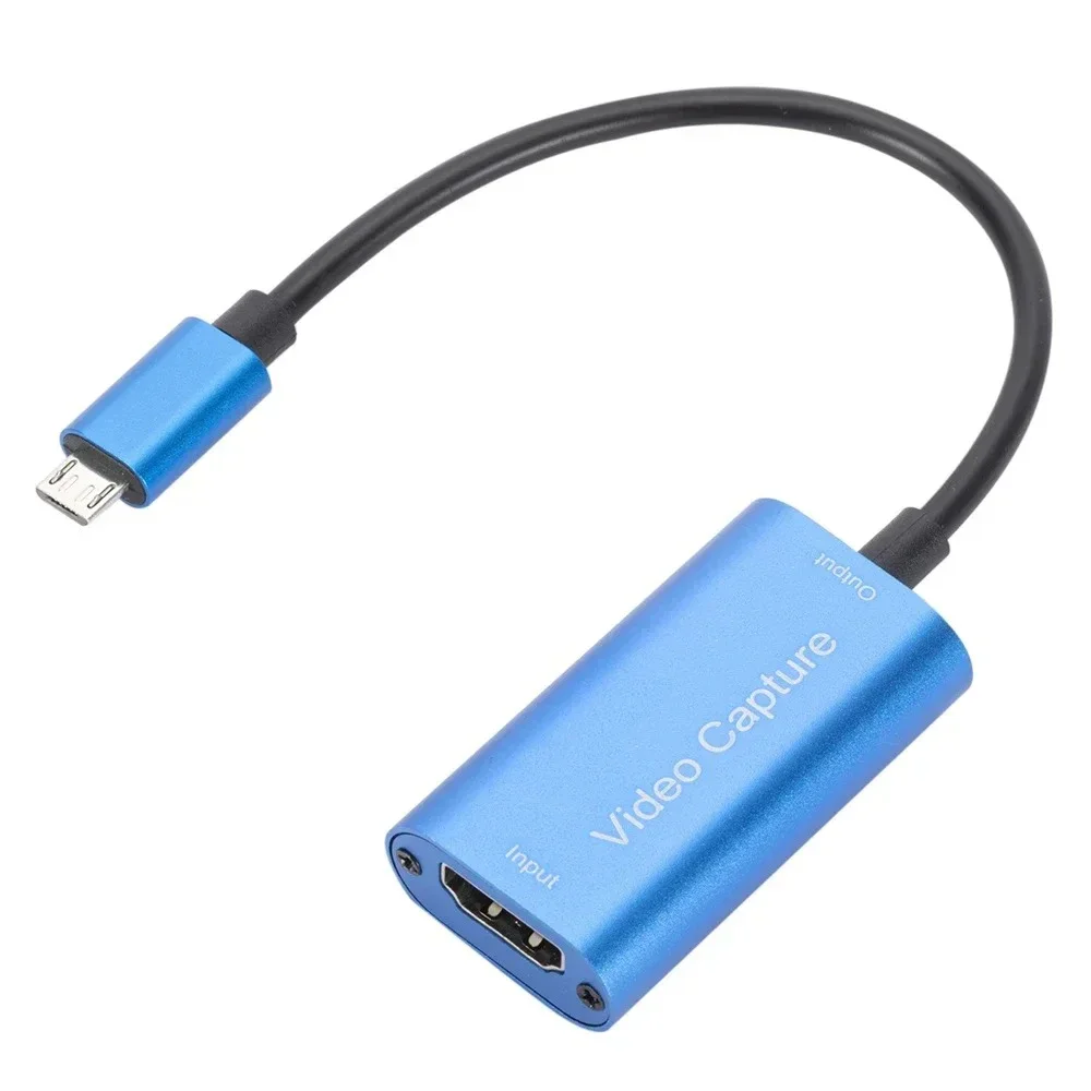 HD 1080P Type C HDMI-compatible Micro USB Video Capture Card USB 3.0 Video Grabber for PC Game Camera Recording Live Streaming video capture adapter