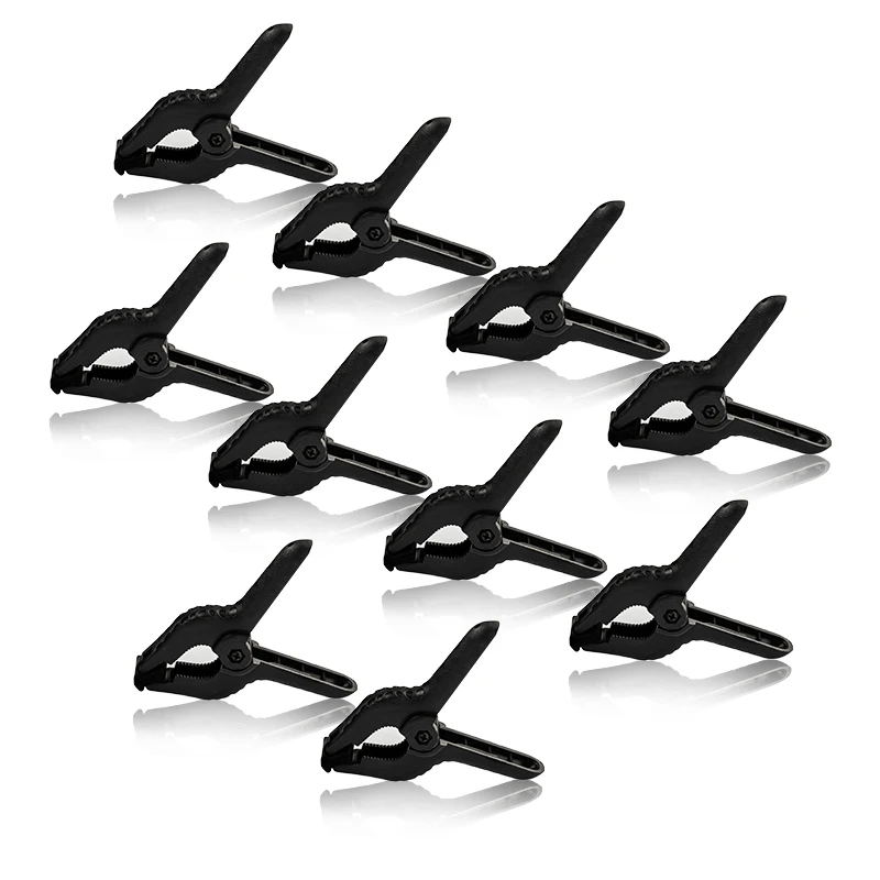 Photography Background Stand Clip Set Photo Studio Elastic Clip Heavy Duty Musli