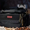 ONETIGRIS Tactical Range Bag Molle System Outdoor Hunting Accessory Nylon Gun Case Pack Pistol Tools Shoulder Bag Sniper Black 2