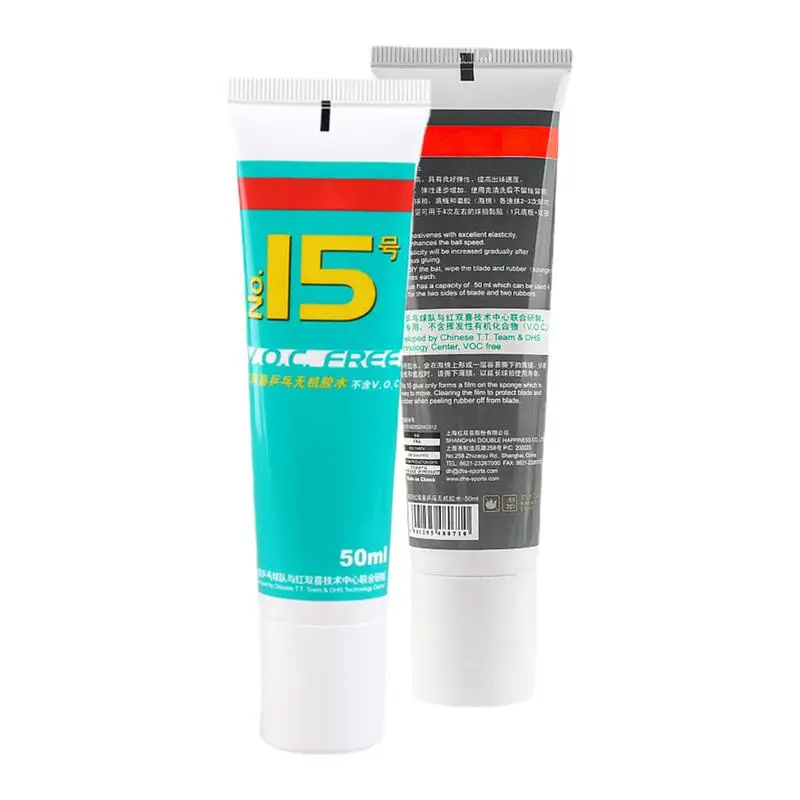 Colla Per Racchette Ping Pong 100ml - Gomma Per Incollaggio, Con Pennello, Per Appassionati - Foto 8