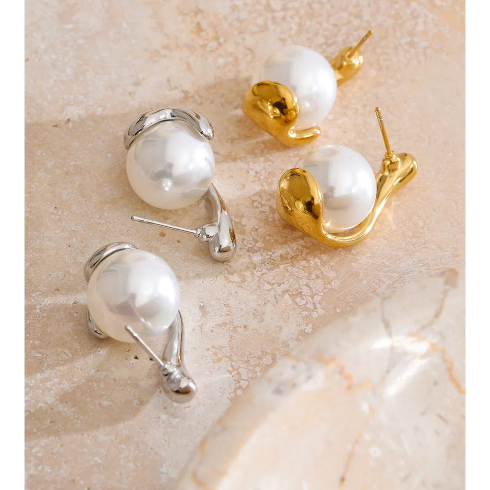 Yhpup Women Geometric Stud Earrings