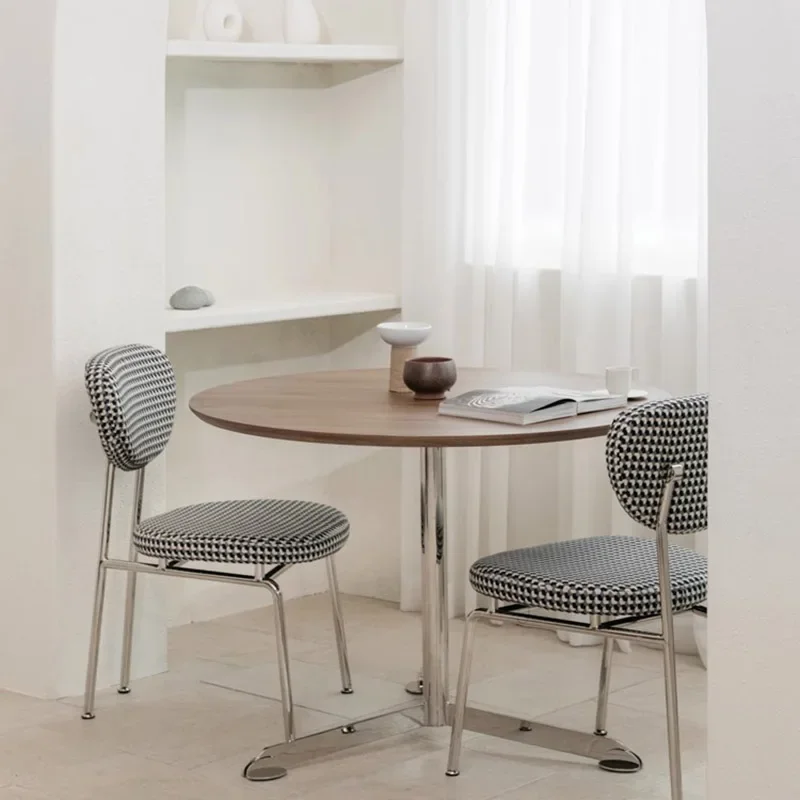 

Accent Designer Chairs Dining Room Outdoor Salon Simple Vanity Chairs Living Room Banquet Silla Plegable Salon Furniture CY50DC