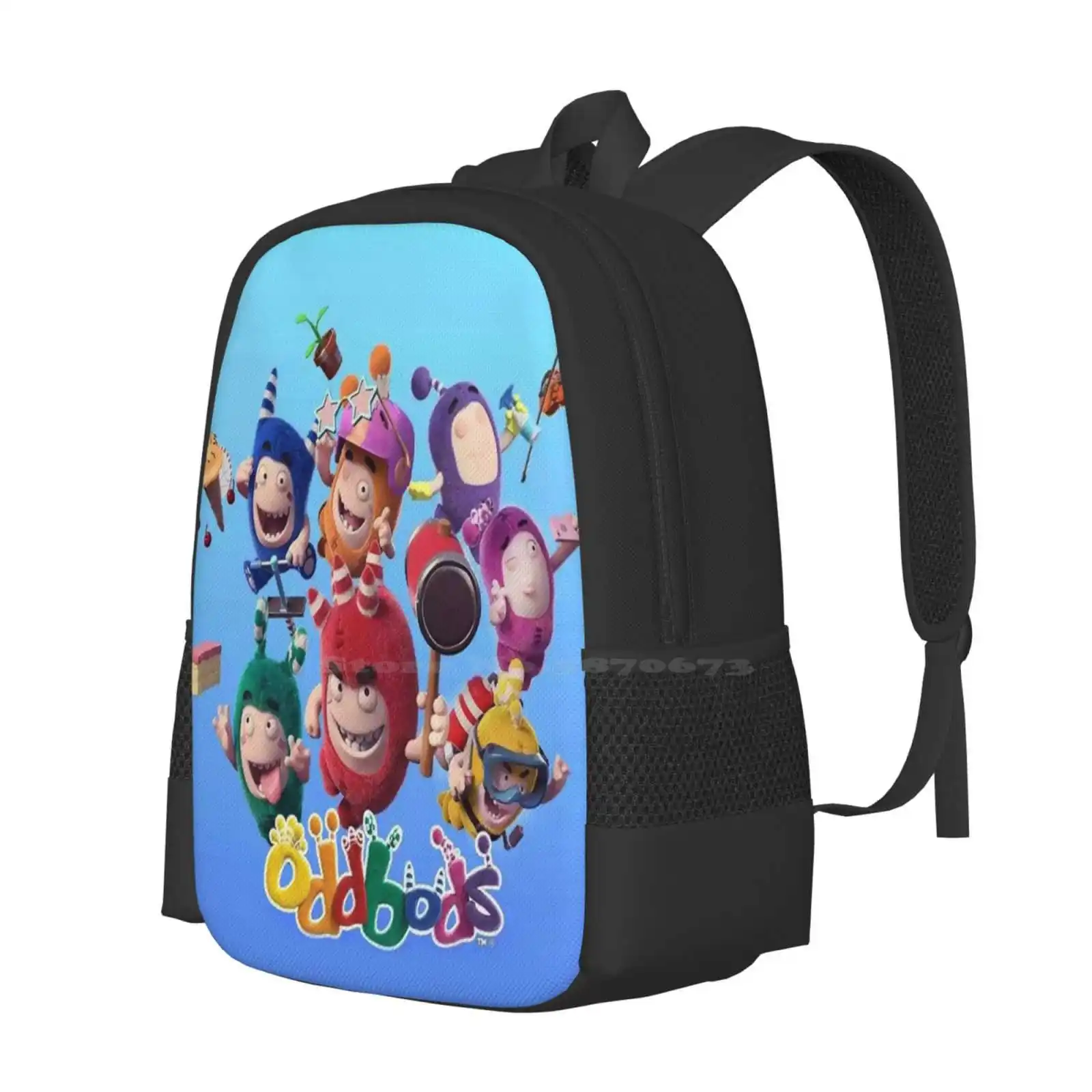 Oddbods Tv Animation 2020 Hot Sale Backpack Fashion Bags Cartoon 2021 Kids Cover Series