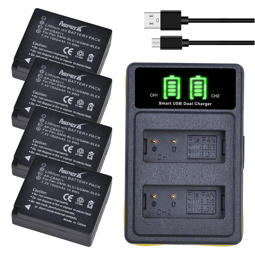 DMW-BLG10 BLG10 BLG10PP BLE9 BLE9E Аккумулятор для Panasonic Lumix DMC GF6 GX7 GF3 GF5 ZS100 ZS60 LX100 GX85 DMW-BLG10E GX80 |