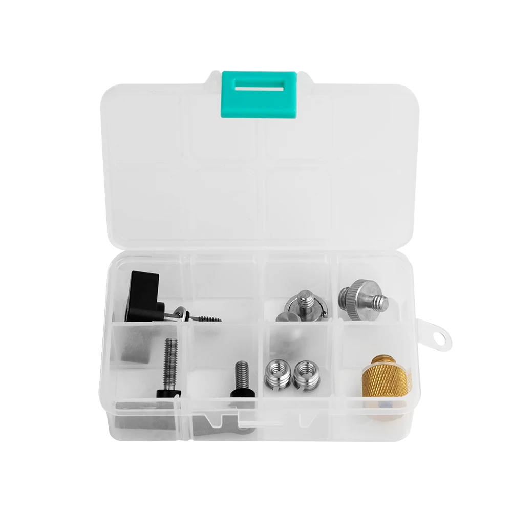 SmallRig 스크류 래칫 윙넛 세트, 스크류 키트, 보관함 3995 포함, 1/4 인치, 3/8 인치, M5, M6