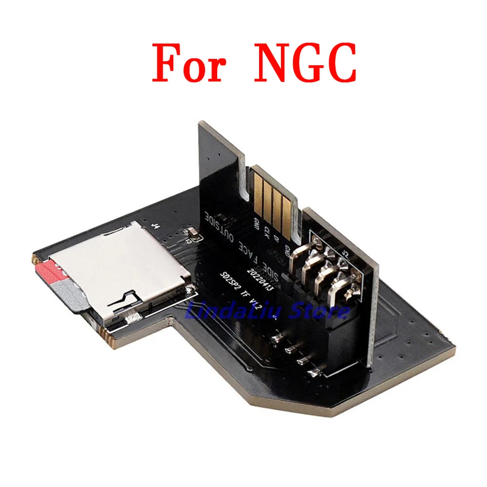 1Pc Sd2Sp2 Pro Per Nintendo Gamecube Ngc Sd Memory Card Adapter Load Sdl Micro Sd Card Lettore Di Schede Tf Per Porta Seriale Ngc 2
