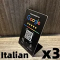 Italian Black 3 Pcs
