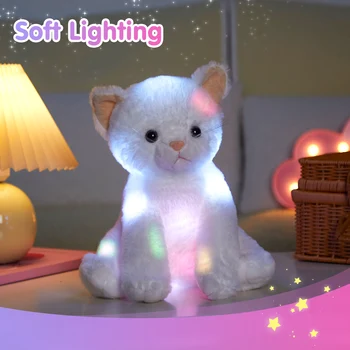 Glowing Musical Cat Plush Toy 1