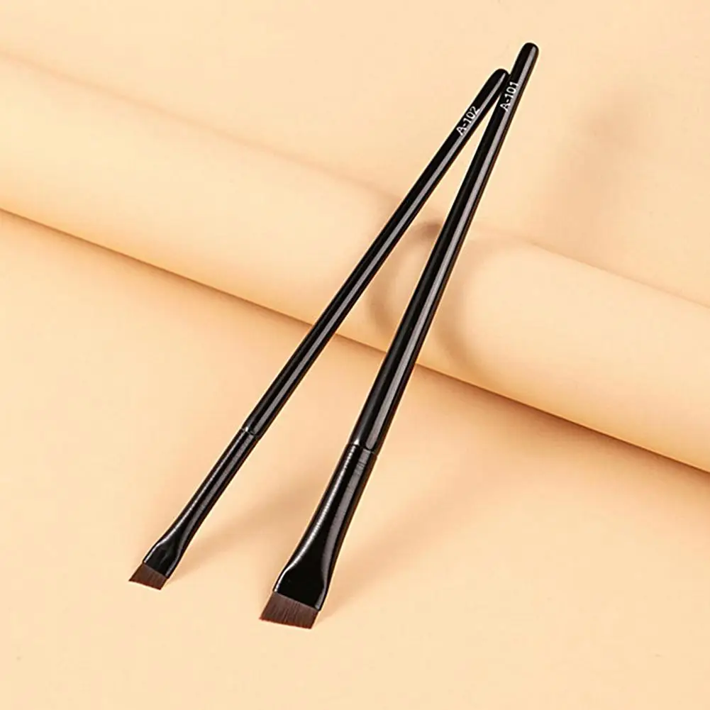 

Excellent Reusable Eyebrow Flat Angled Brush Women Makeup Gadget Allergy Free Long Lasting Eyebrow Brushes Women Makeups