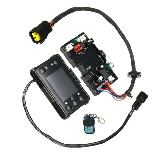 Carte mère de chauffage d'air de contrôle LCD, accessoires de chauffage de  stationnement de coffre de voiture, 12V, 24V, 5KW, 3KW, 8KW - AliExpress