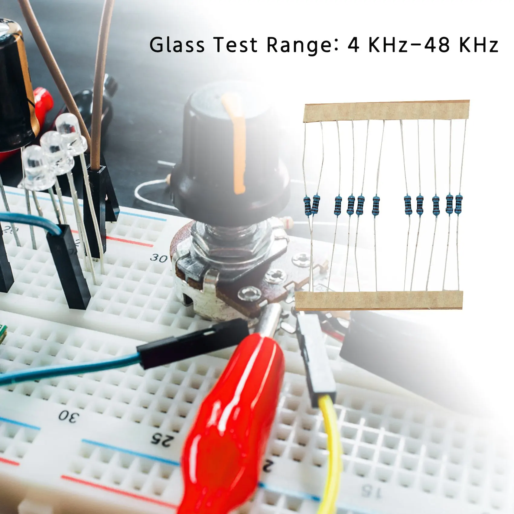 50 MHz Crystal Oscillator Frequency counter Testers DIY Kit 5 Resolution Digital Red