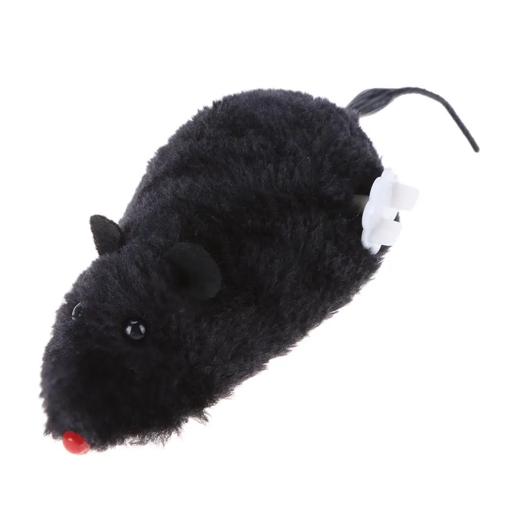 Funny Cat Toys Clockwork Mouse for Cat Dog Spring Power Plush Rat Mechanical Motion Interactive Toy Playing Toy  Pet Accessories 