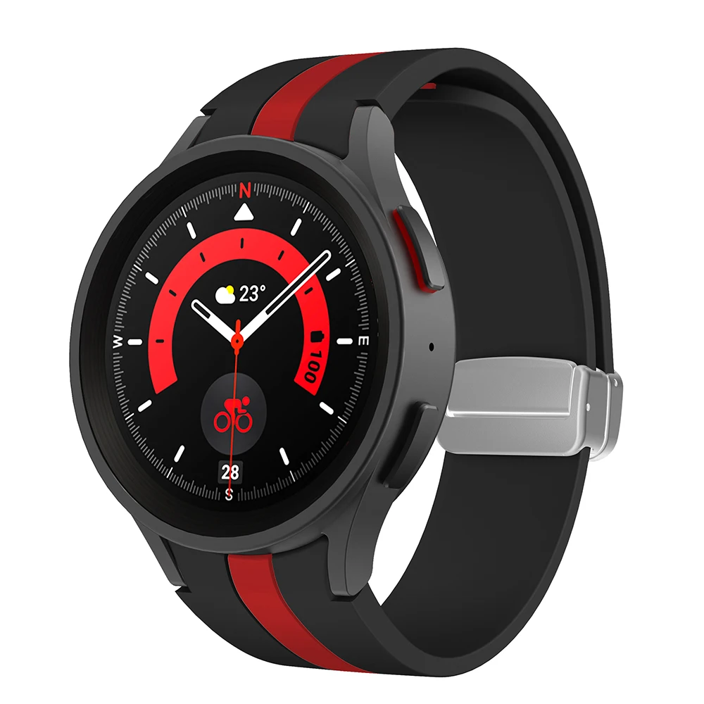 Magnetic Buckle Silicone Strap