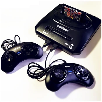 Console di gioco MD Ultra2 per Genesis/Mega Drive, HD, cartuccia di gioco Play NTSC /PAL, 150 giochi, con controller cablato (non emulatore)
