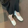 Bailamos Women Low Heel Split Toe Slippers Soft Bottom Loafers Microfiber Comfy Flats  Brief Ladies Moccasins Tabi Ninja Shoes 2
