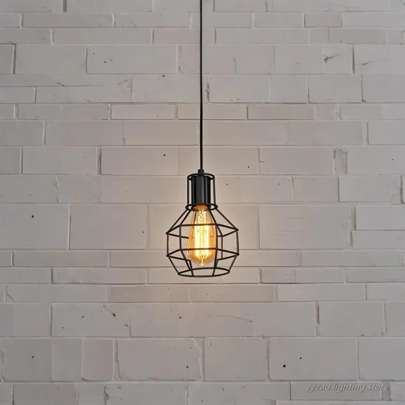 Industrial Retro Iron Art Pendant Light image 3