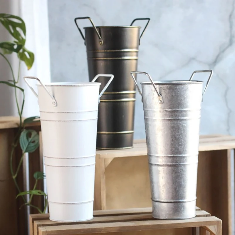 New Metal Umbrella Holder Free Standing Umbrella Stand Rack Decorative Holder Bin Multipurpose Walking Sticks