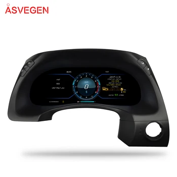 Panel de Instrumentos LCD de 12.3 Pulgadas para Nissan Patrol Y62 2015-2021, Cabina Virtual, Tablero Digital, Velocímetro, Sistema Linux 1