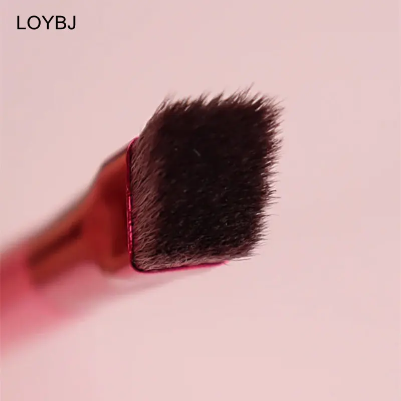 LOYBJ 와일드 눈썹 브러쉬 다기능 시뮬레이션 눈썹 헤어 메이크업 브러쉬 컨투어 아이 섀도우 컨실러 스퀘어 메이크업 브러쉬