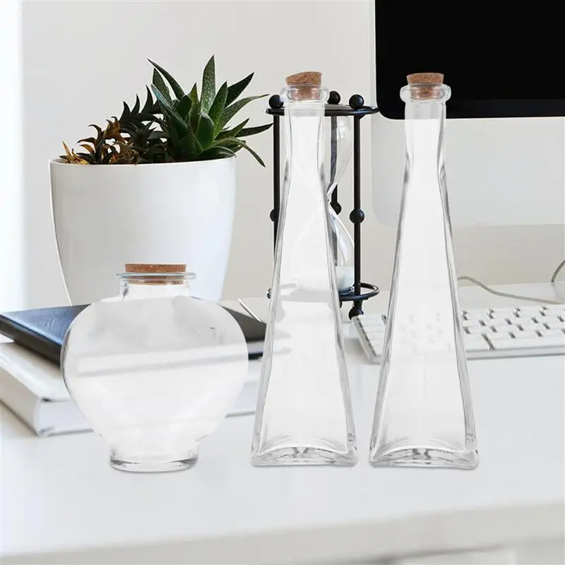 3Pcs Sand Ceremony Kit Wedding Vase