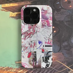 Clmj Japanese Malfunction Angel Girl Glossy HD Phone Case for iPhone 6 6 s (FLD - 262DFL2519401)