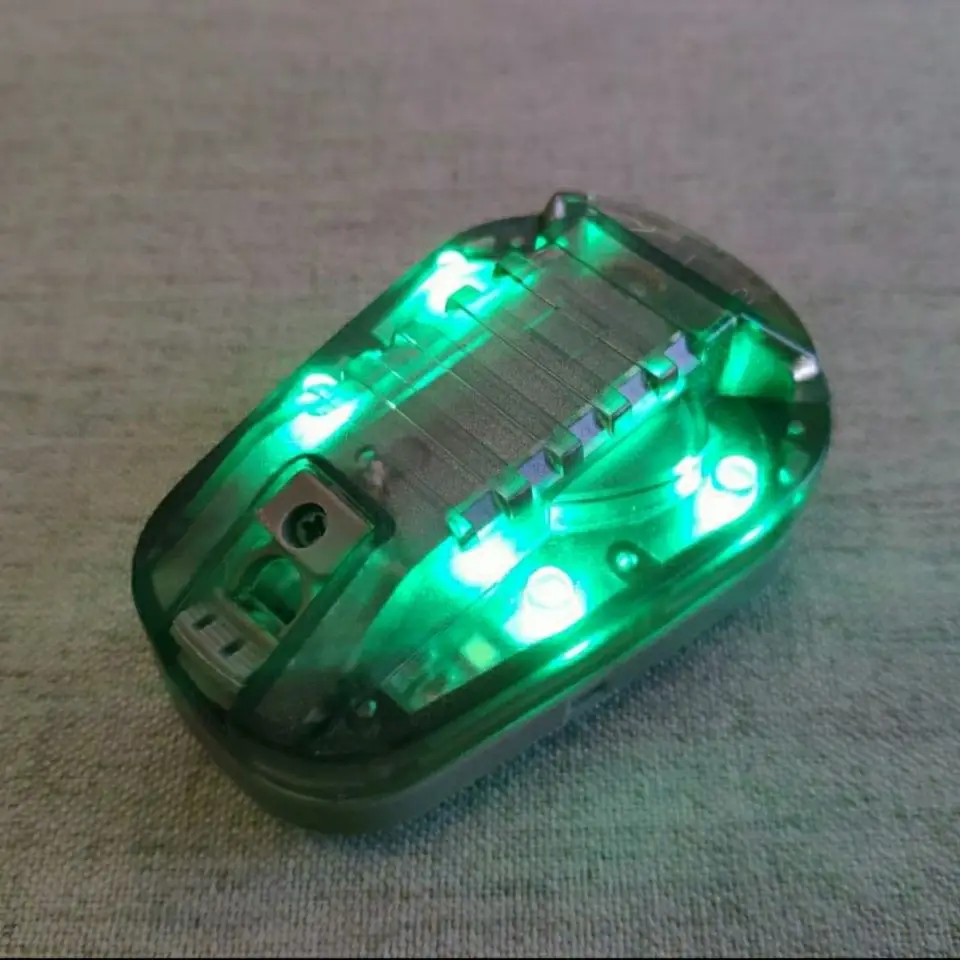 Helmet Signal Identification Light Tactical Safety Flashlight