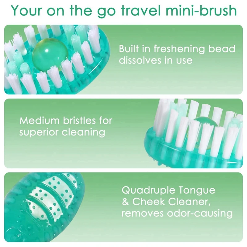 Disposable Mini Travel Toothbrushes 5 In 1 Function Travel Date Portable Individually Packed 40 Pack disposable toothbrush