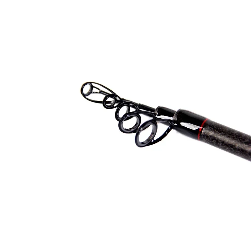 Portable telescopic sub-rod carbon vibrating sub-rod with straight handle 2.1m.