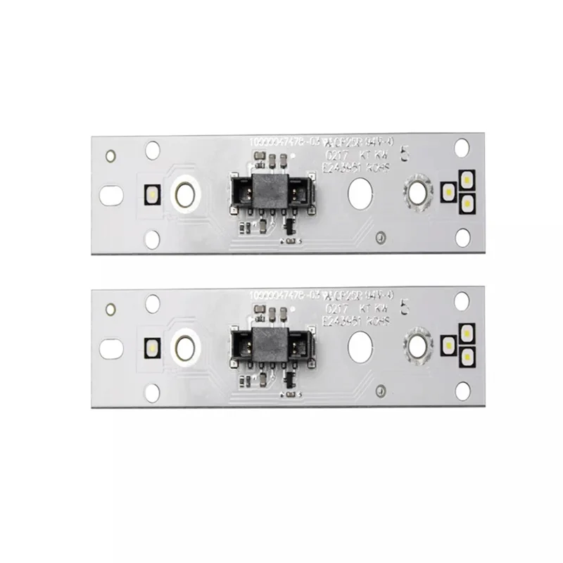 2Pcs 자동차 크세논 헤드 라이트 주간 러닝 라이트 LED 보드 E243951 4M0941475 Q7 2017-2019 Angel Eyes DRL 칩