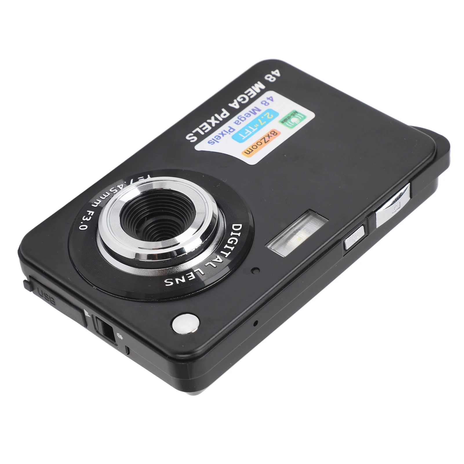 Description Picture 4 of item48MP Digital Camera 2.7inch TFT Display Anti Shake Digital Camera Auto Face Beauty Multi Color Filter for Graduation Shooting