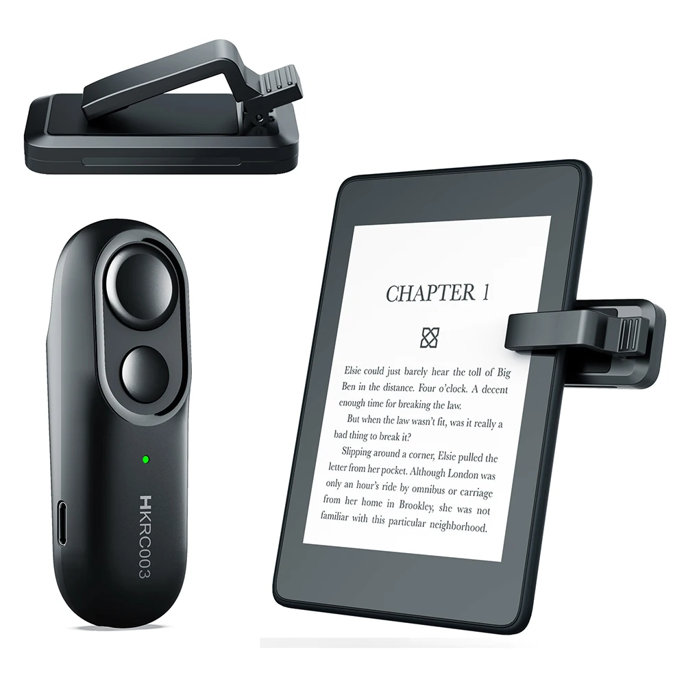 RF Page Turner For Kindle Paperwhite Oasis Kobo EReaders Screen Clicker For Camera Video Recording Live Streaming For Tablets