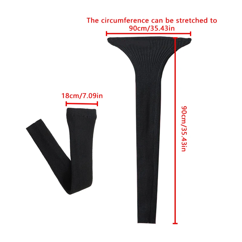 90cm Women Over Knee Yoga Leg Socks Dance Fitness Knitted Socks Ballet Dance Fitness Yoga Socks Leg Warmer Thigh High Stockings