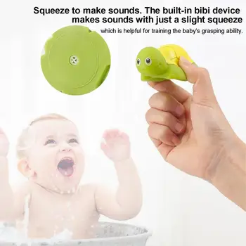 Shower Toy 6Pcs Color Fishing Pool Toys Game For Kids No Hole Bath Toys Floating Toy Learning Toys Teaching Education Fun Bath 4