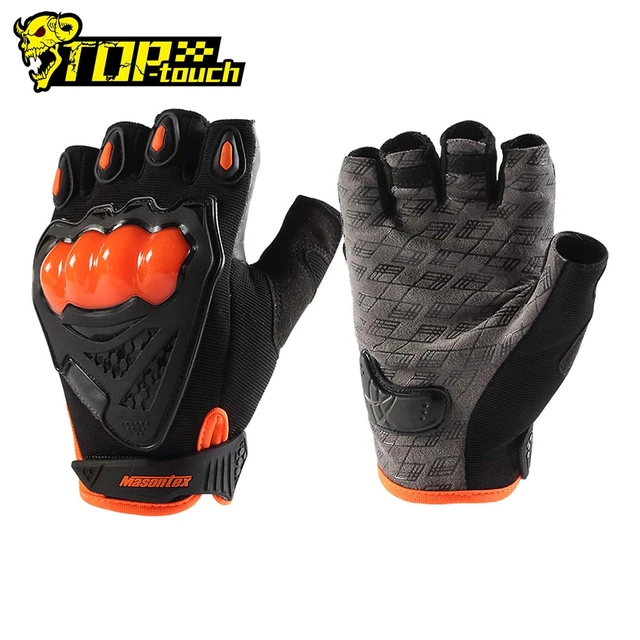 Guantes Motociclista Luva Glove Motorcycle Gloves Guantes Para Moto Hombre  Motorcycle Accessories Half Finger Type Breathable - AliExpress