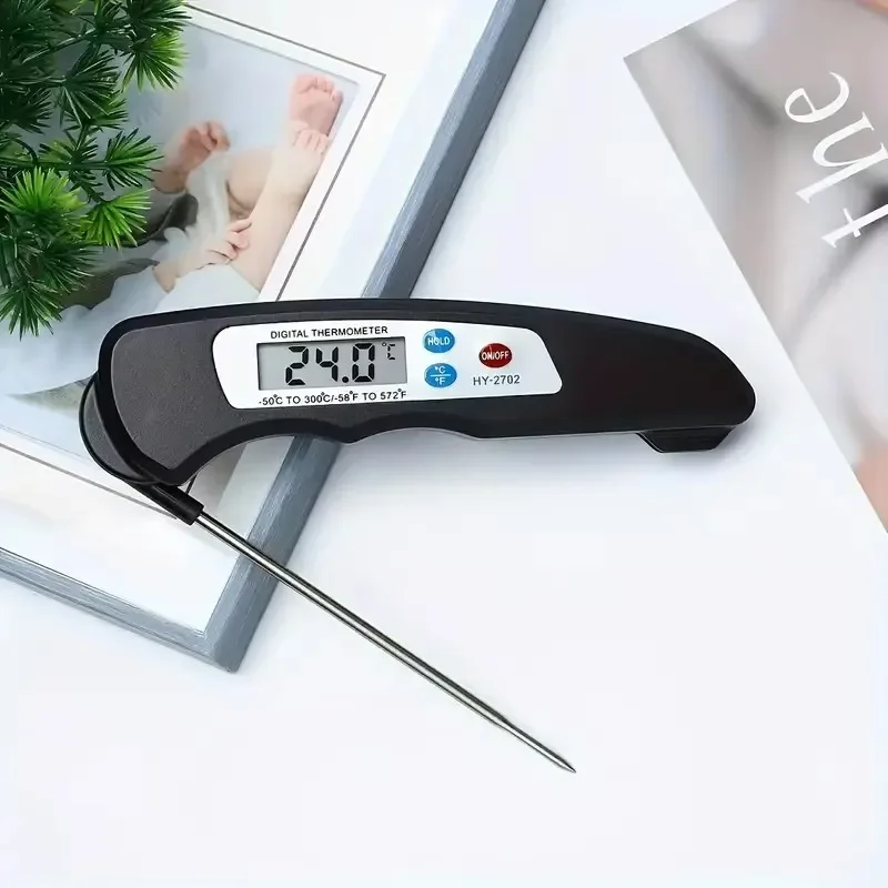 Precision Digital Meat Thermometer - Instant Read with Calibration