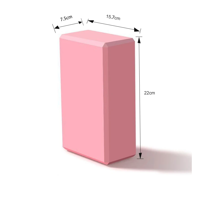 Yoga block pink