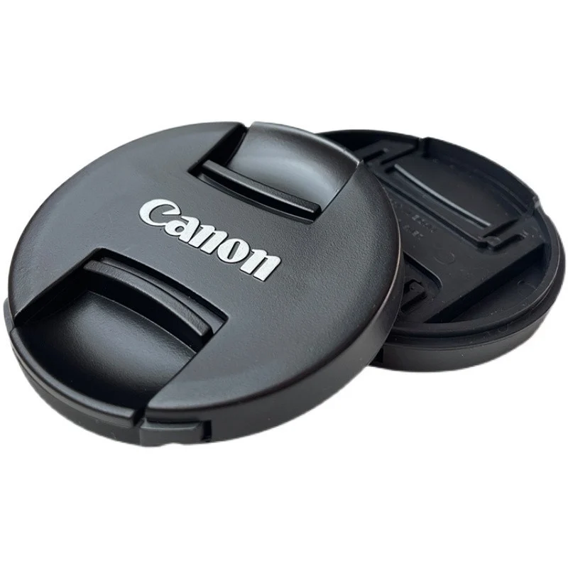 Camera Lens Cap Camera Protection Cap Camera Lens Cover Camera Cover 40.5 49 52 55 58 62 67 72 77 82mm center pinch Snap-on cap cover for canon camera Lens